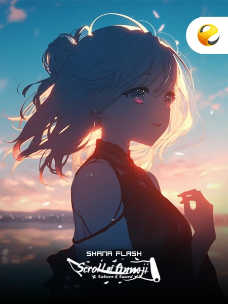 Scroll of Onmyoji Sakura & Sword