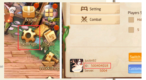 Panduan menemukan User ID Laplace M