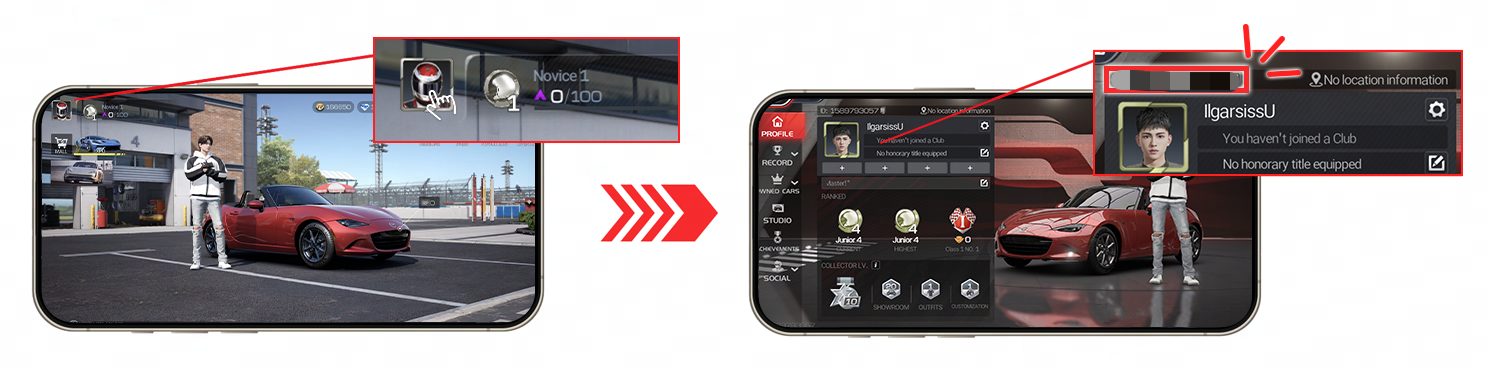 Panduan menemukan User ID Racing Master